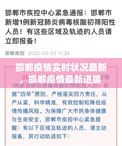 邯郸疫情实时状况最新，邯郸疫情最新进展 
