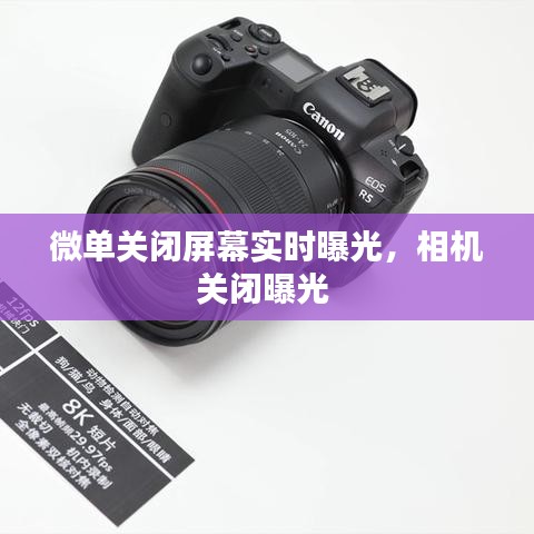 微单关闭屏幕实时曝光，相机关闭曝光 