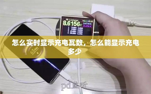 怎么实时显示充电瓦数，怎么能显示充电多少 