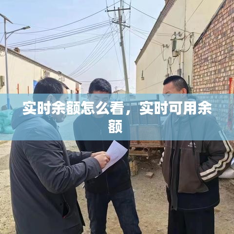 实时余额怎么看，实时可用余额 