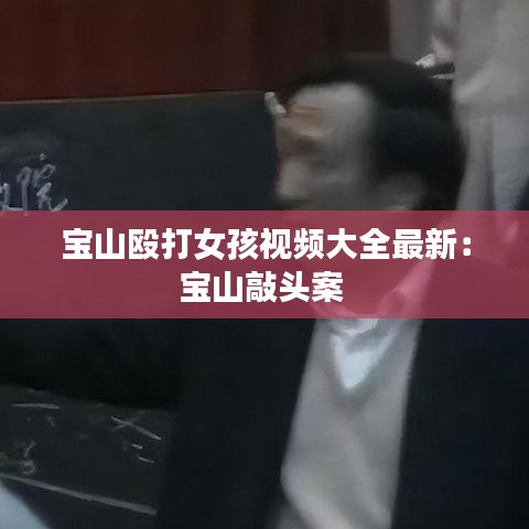 宝山殴打女孩视频大全最新：宝山敲头案 