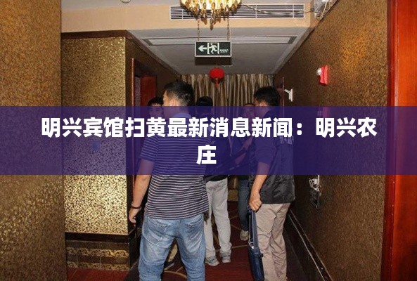 明兴宾馆扫黄最新消息新闻：明兴农庄 