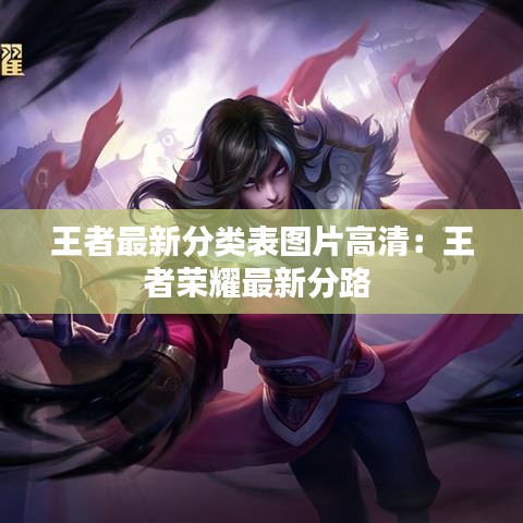 王者最新分类表图片高清：王者荣耀最新分路 