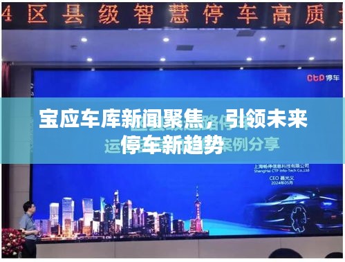 宝应车库新闻聚焦，引领未来停车新趋势