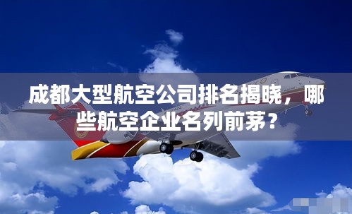 成都大型航空公司排名揭晓，哪些航空企业名列前茅？