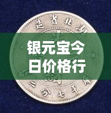 银元宝今日价格行情解析