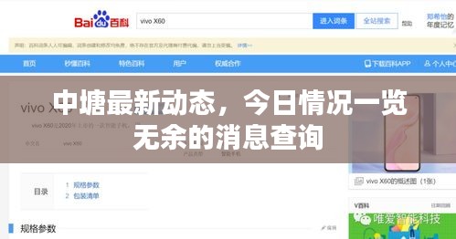 中塘最新动态，今日情况一览无余的消息查询