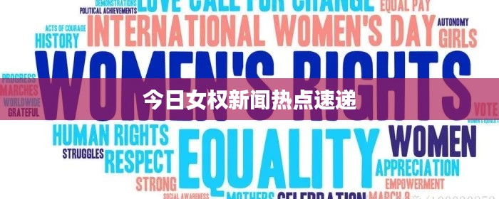 今日女权新闻热点速递