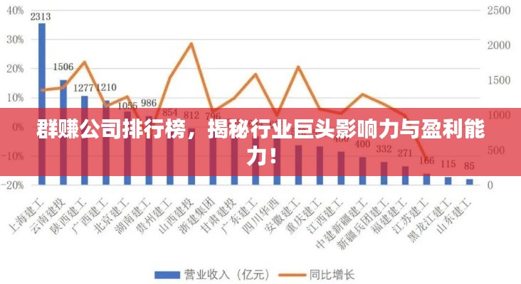 群赚公司排行榜，揭秘行业巨头影响力与盈利能力！