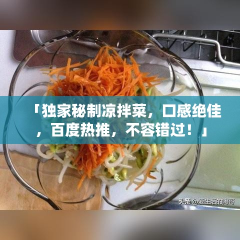 「独家秘制凉拌菜，口感绝佳，百度热推，不容错过！」