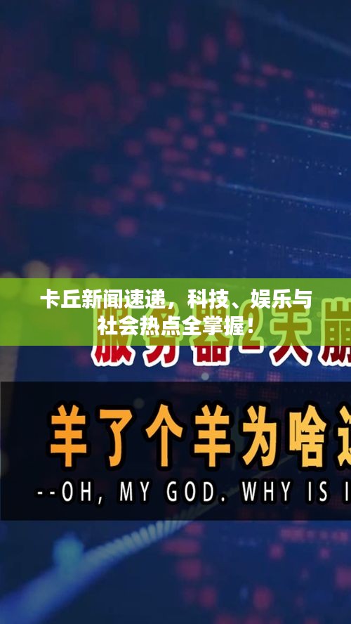 卡丘新闻速递，科技、娱乐与社会热点全掌握！