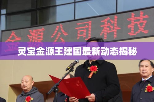 灵宝金源王建国最新动态揭秘