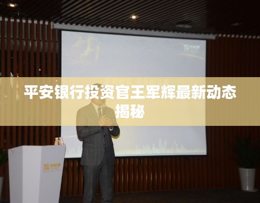 平安银行投资官王军辉最新动态揭秘