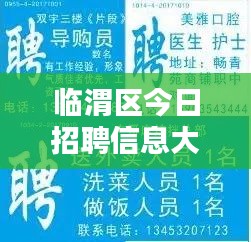 临渭区今日招聘信息大全，求职必备指南