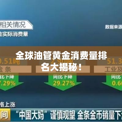 全球油管黄金消费量排名大揭秘！