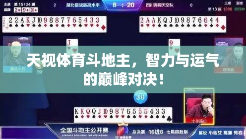 天视体育斗地主，智力与运气的巅峰对决！