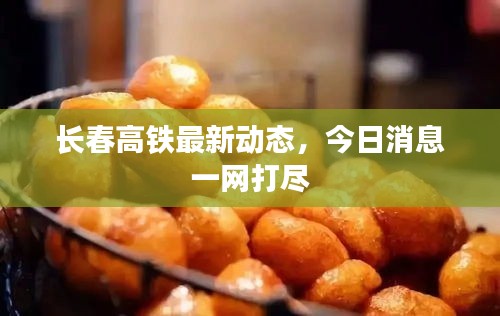长春高铁最新动态，今日消息一网打尽