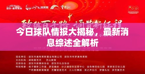 今日球队情报大揭秘，最新消息综述全解析