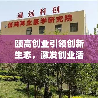 颐高创业引领创新生态，激发创业活力重磅新闻头条