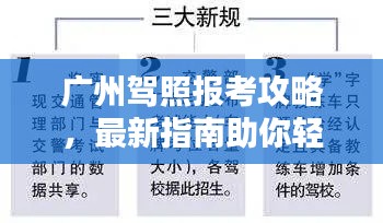 广州驾照报考攻略，最新指南助你轻松拿证！