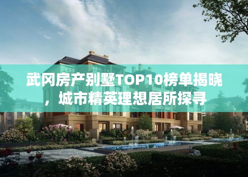 武冈房产别墅TOP10榜单揭晓，城市精英理想居所探寻
