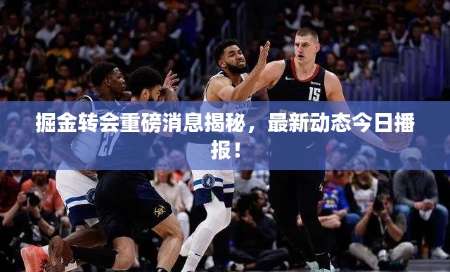掘金转会重磅消息揭秘，最新动态今日播报！