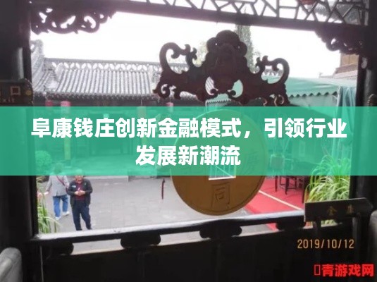 阜康钱庄创新金融模式，引领行业发展新潮流