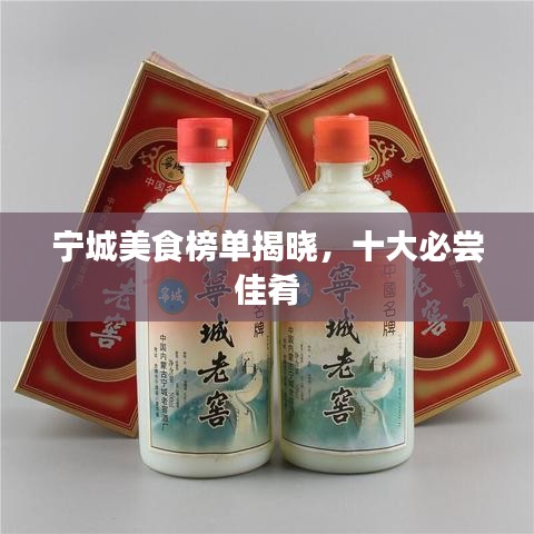 宁城美食榜单揭晓，十大必尝佳肴