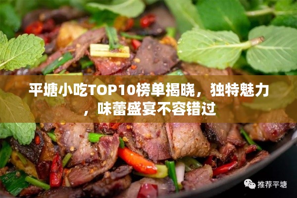 平塘小吃TOP10榜单揭晓，独特魅力，味蕾盛宴不容错过