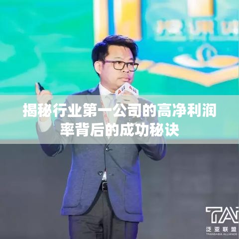 揭秘行业第一公司的高净利润率背后的成功秘诀