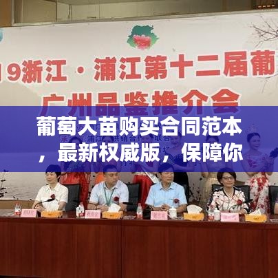 葡萄大苗购买合同范本，最新权威版，保障你我权益