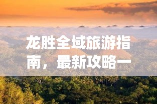 龙胜全域旅游指南，最新攻略一网打尽！