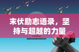 末伏励志语录，坚持与超越的力量，激发无限潜能！