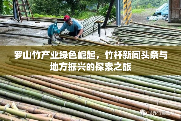罗山竹产业绿色崛起，竹杆新闻头条与地方振兴的探索之旅