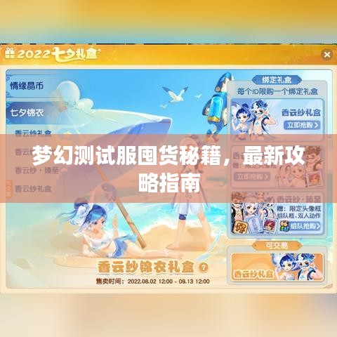 梦幻测试服囤货秘籍，最新攻略指南