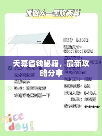 天幕省钱秘籍，最新攻略分享