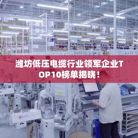 潍坊低压电缆行业领军企业TOP10榜单揭晓！