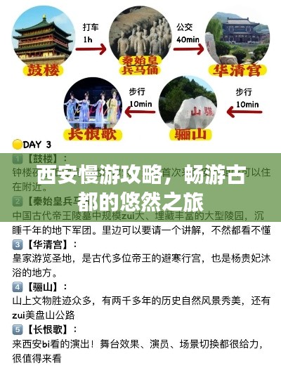 西安慢游攻略，畅游古都的悠然之旅
