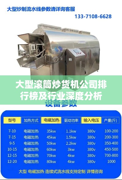 大型滚筒炒货机公司排行榜及行业深度分析